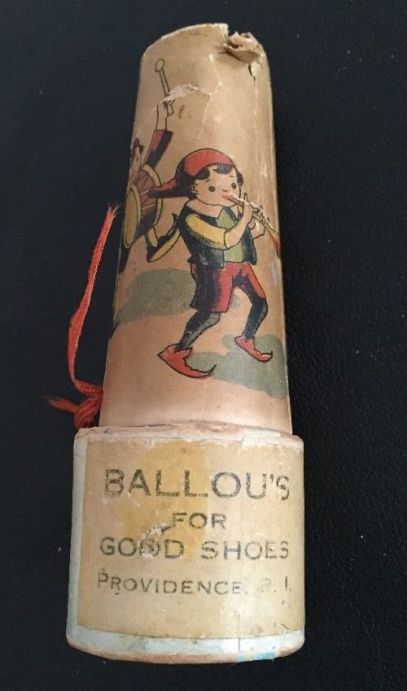Antique Ballou's Shoe Store Providence RI Advertisement Kaleidoscope