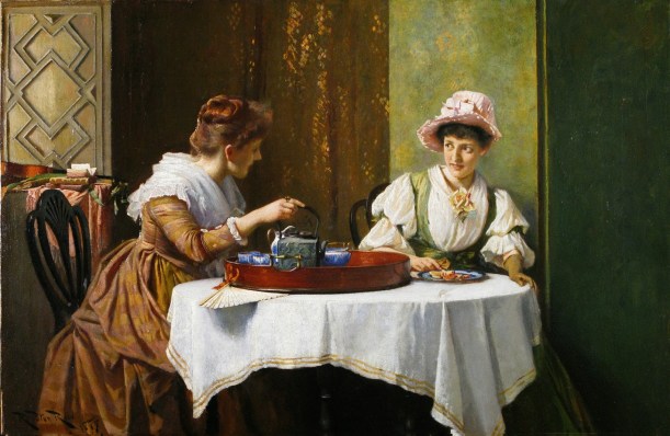 Robert Payton Reid - A Little Tea and Gossip 1859
