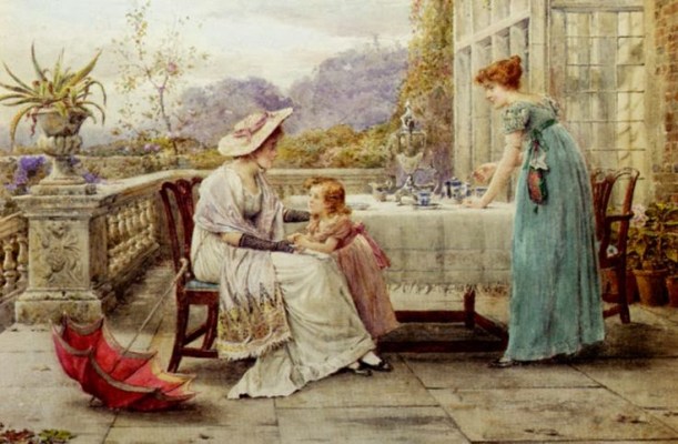 George Goodwin Kilburne Afternoon Tea
