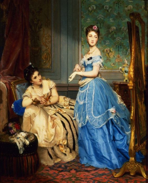 getting-dressed-1869-by-charles-edouard-boutibonne