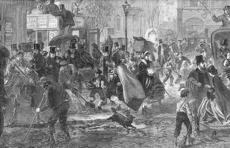 london-busy-street-scene.-thaw.-old-antique-print.1865-wdjb--135168-p