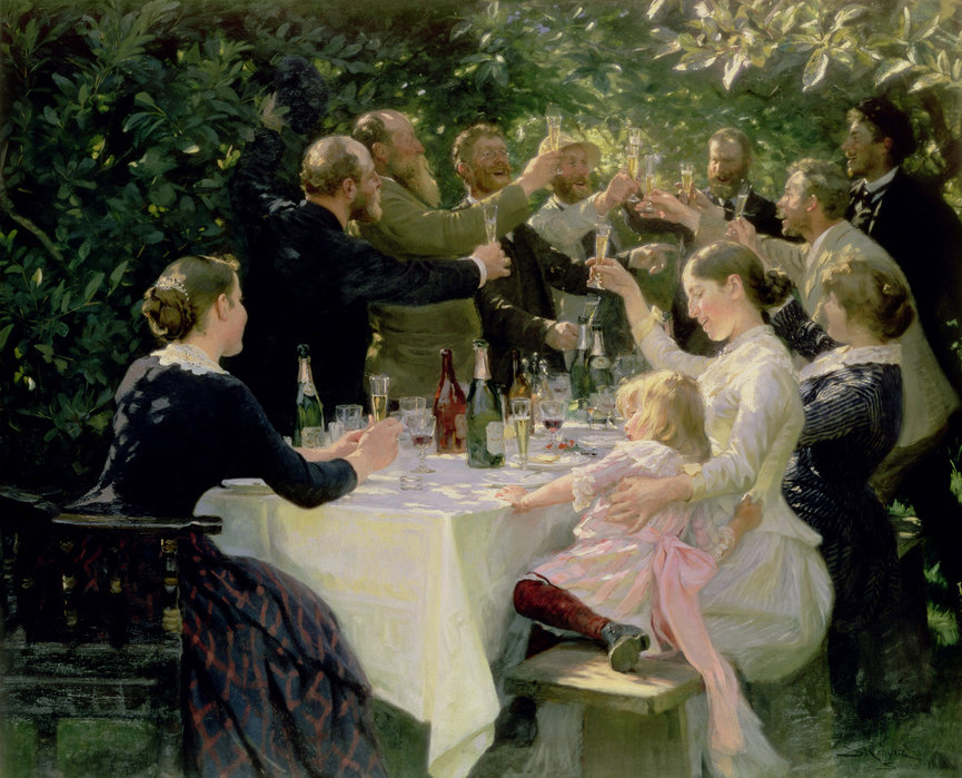 Hip Hip Hurrah - Peder Severin Kroyer